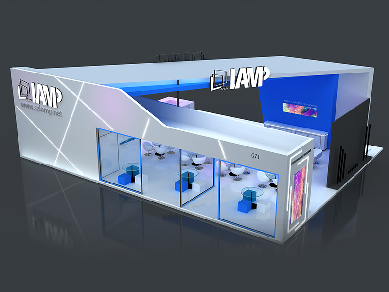 藍普科技——照明展設計搭建