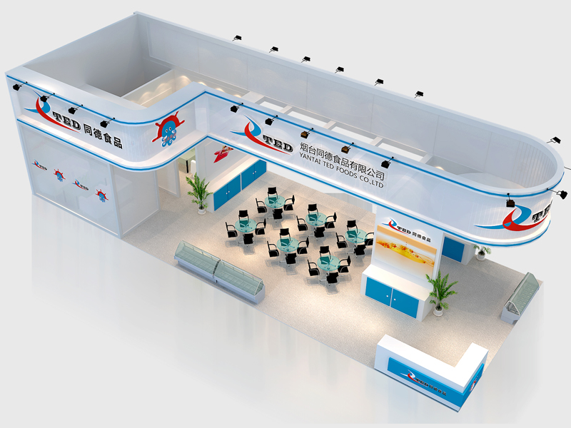 同德食品——食品展設計搭建